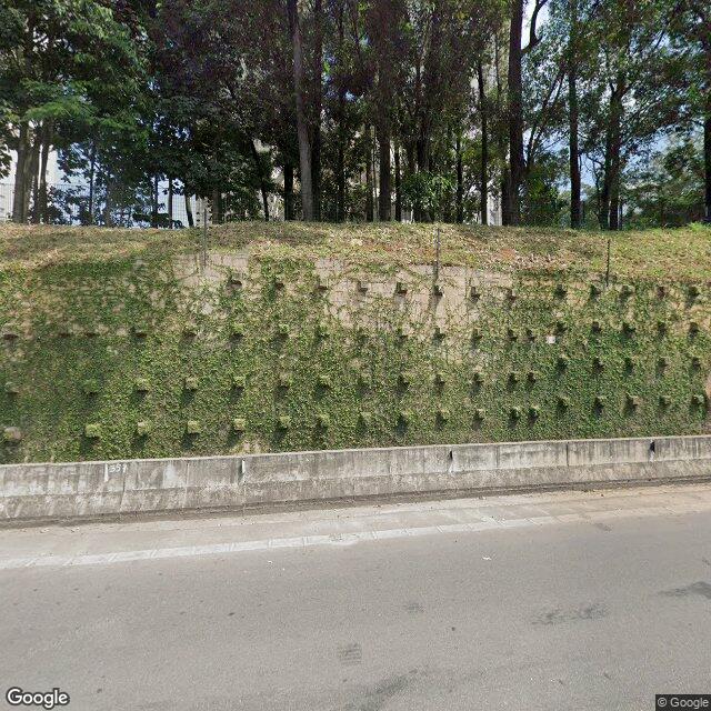 Imagem estática do "Street View" da localização