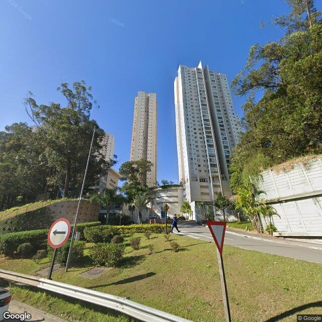 Imagem estática do "Street View" da localização