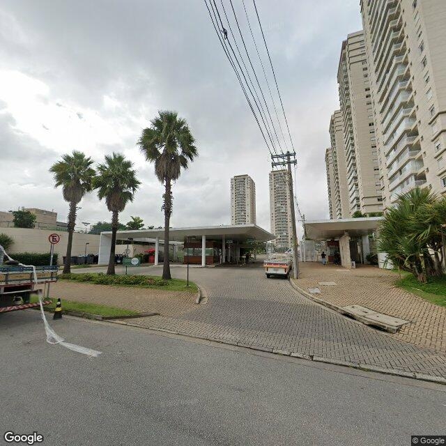 Imagem estática do "Street View" da localização