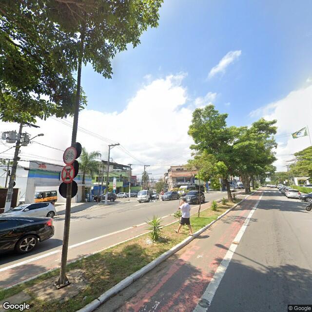 Imagem estática do "Street View" da localização