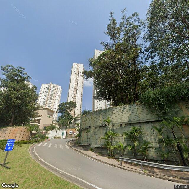 Imagem estática do "Street View" da localização