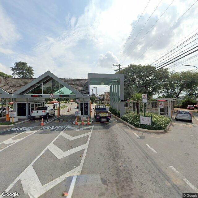 Imagem estática do "Street View" da localização