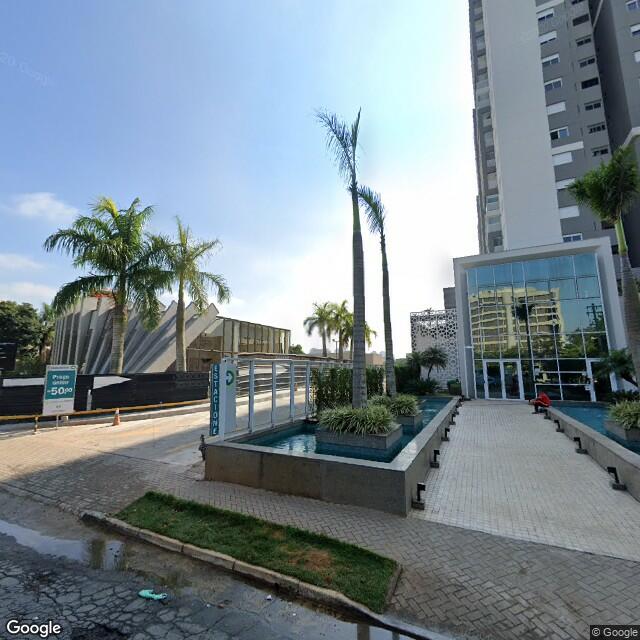 Imagem estática do "Street View" da localização