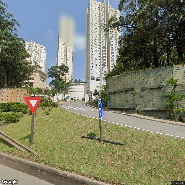 Imagem estática do "Street View" da localização