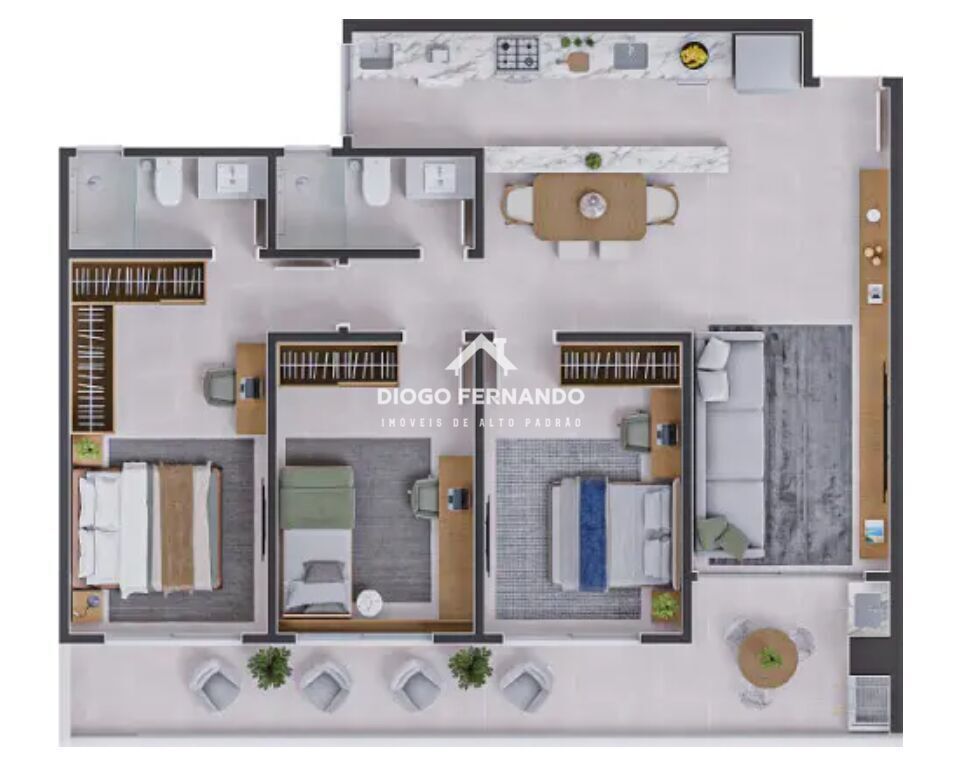 Apartamento, 3 quartos, 99 m² - Foto 18