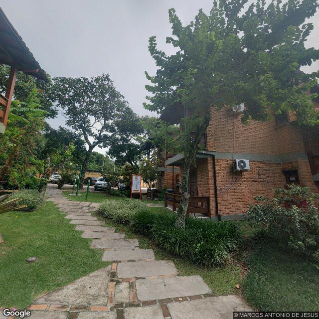 Imagem estática do "Street View" da localização