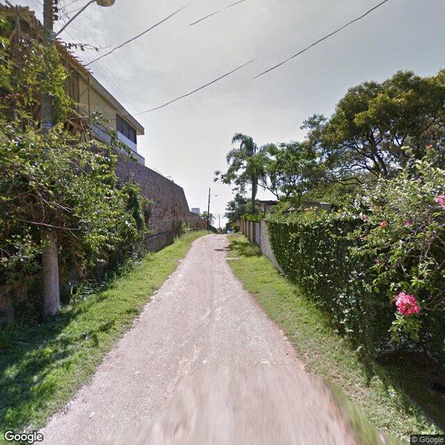 Imagem estática do "Street View" da localização