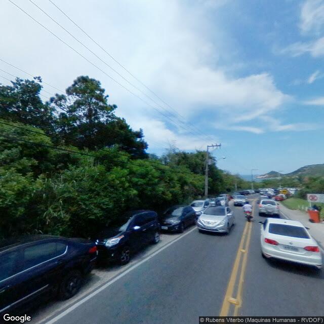 Imagem estática do "Street View" da localização