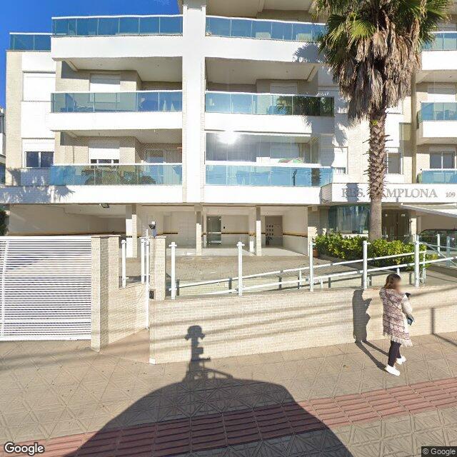 Imagem estática do "Street View" da localização