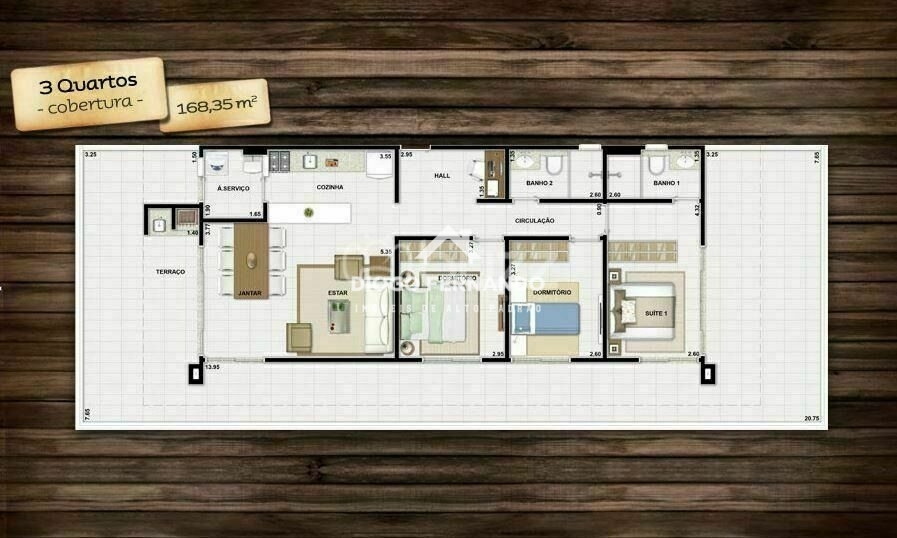 Apartamento à venda com 3 quartos, 98m² - Foto 34