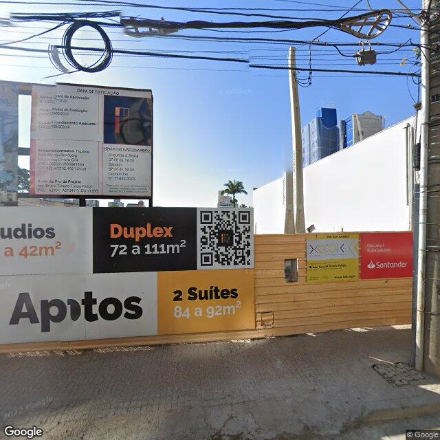 Imagem estática do "Street View" da localização