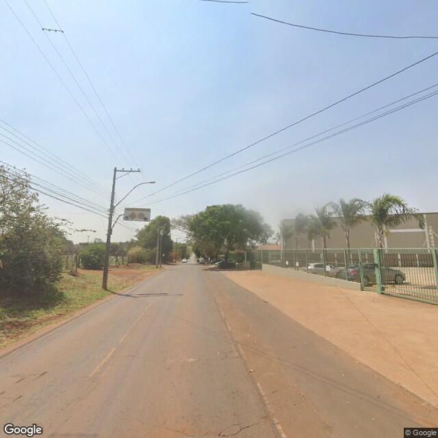 Imagem estática do "Street View" da localização