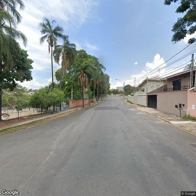 Imagem estática do "Street View" da localização