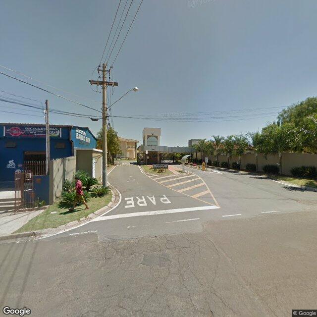 Imagem estática do "Street View" da localização