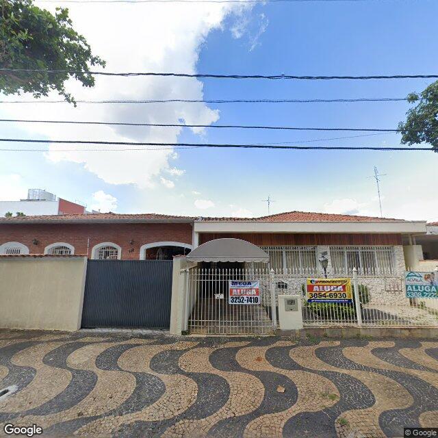 Imagem estática do "Street View" da localização