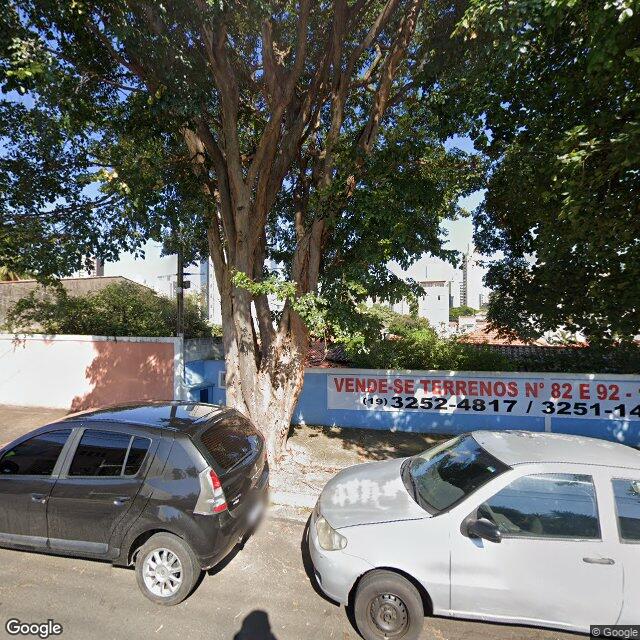 Imagem estática do "Street View" da localização