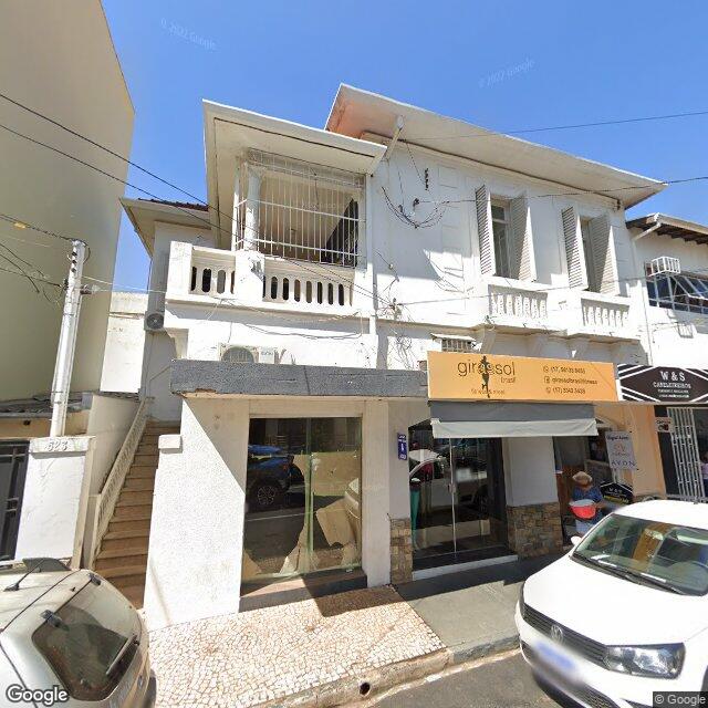 Imagem estática do "Street View" da localização