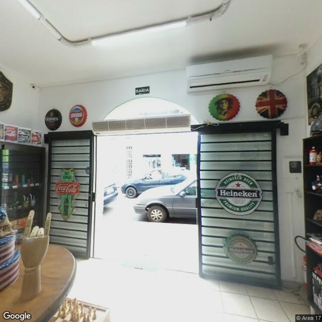 Imagem estática do "Street View" da localização
