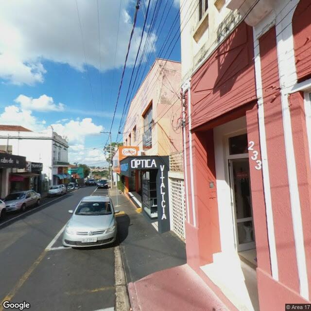 Imagem estática do "Street View" da localização