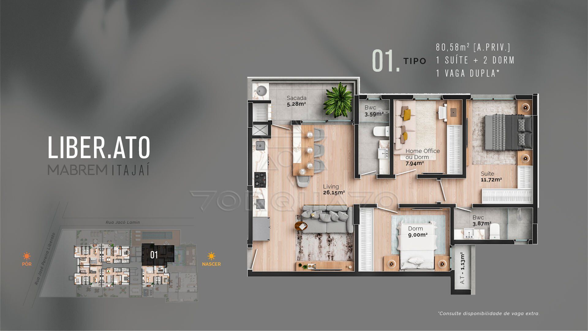 Apartamento à venda com 2 quartos, 67m² - Foto 17