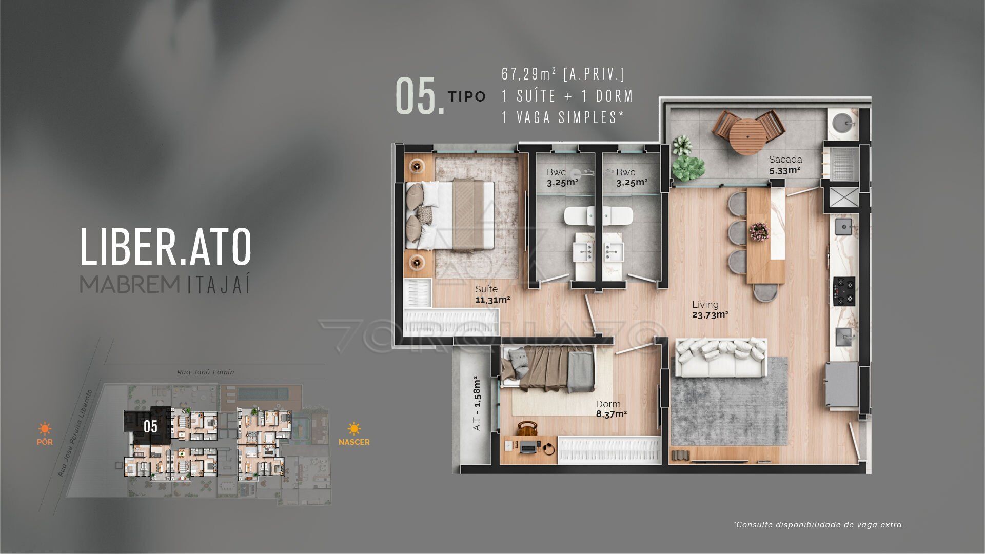 Apartamento à venda com 2 quartos, 67m² - Foto 21