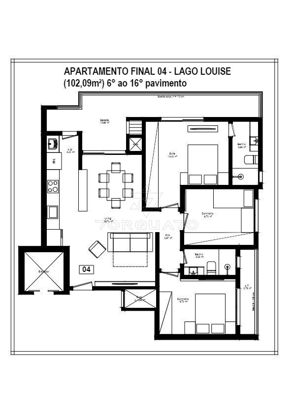 Apartamento à venda com 2 quartos, 89m² - Foto 22