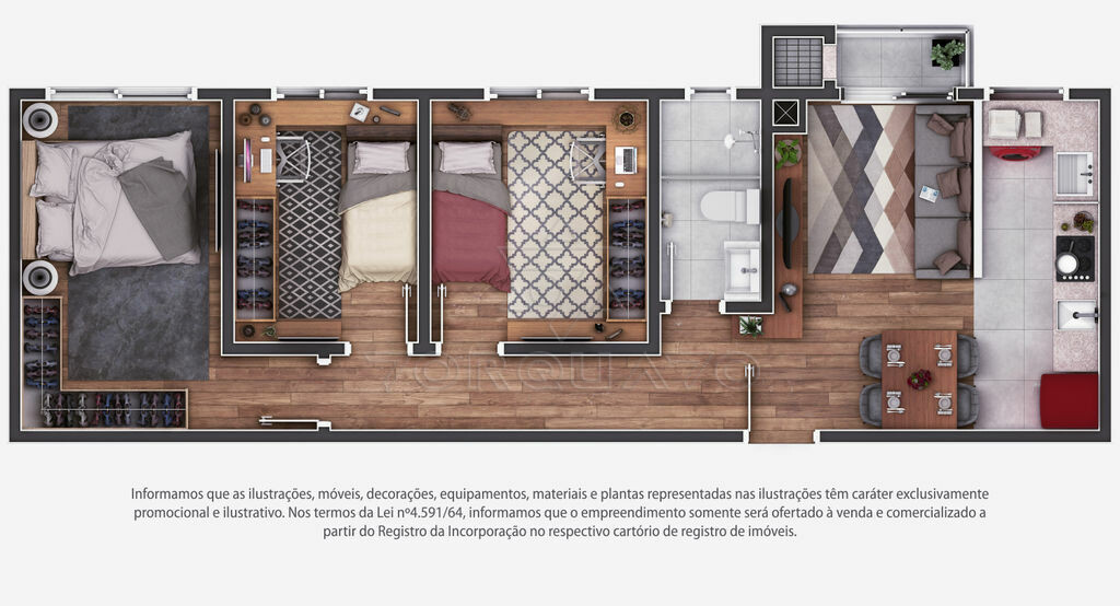 Apartamento à venda com 2 quartos, 45m² - Foto 19