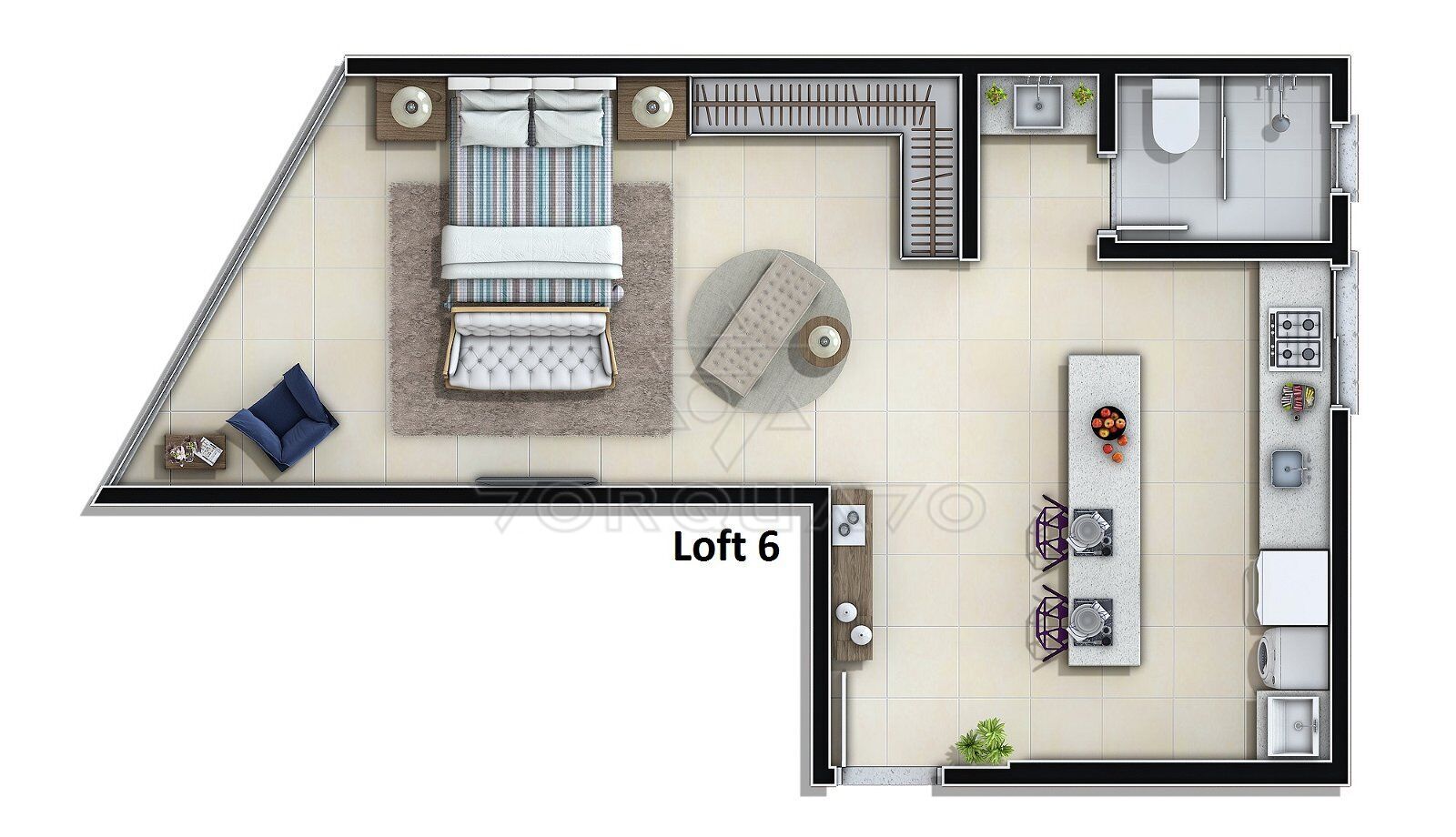 Apartamento à venda com 1 quarto, 45m² - Foto 31