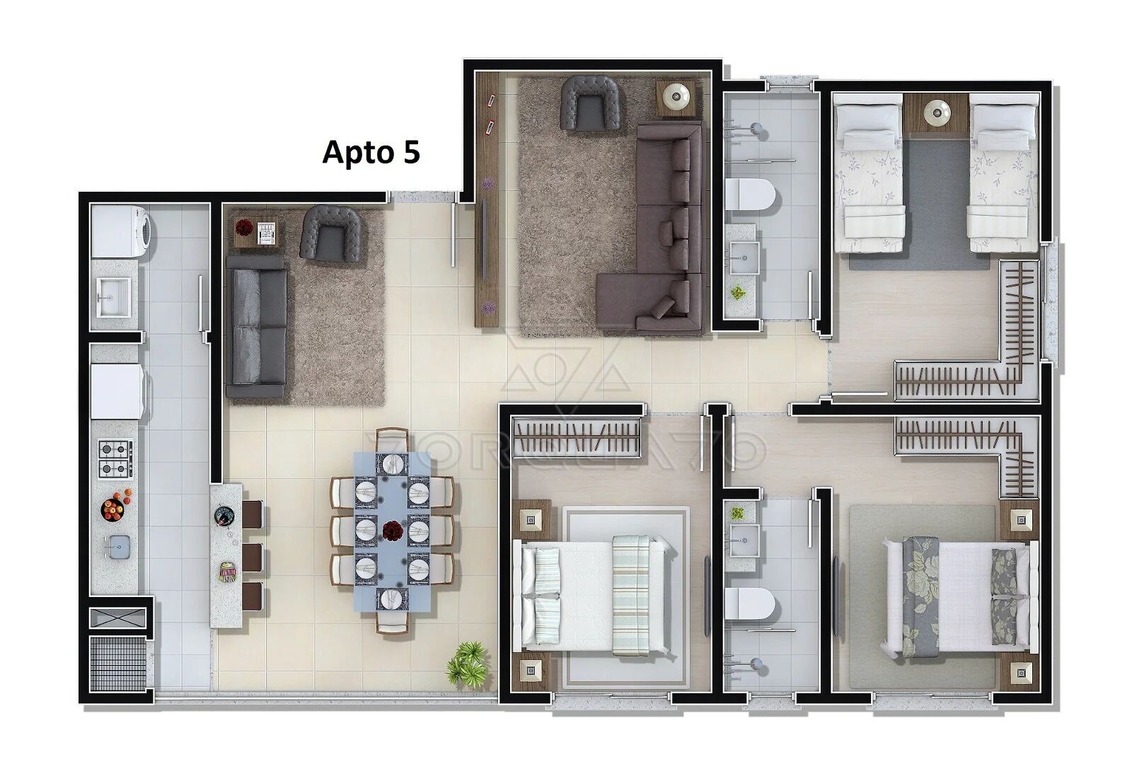 Apartamento à venda com 1 quarto, 45m² - Foto 25