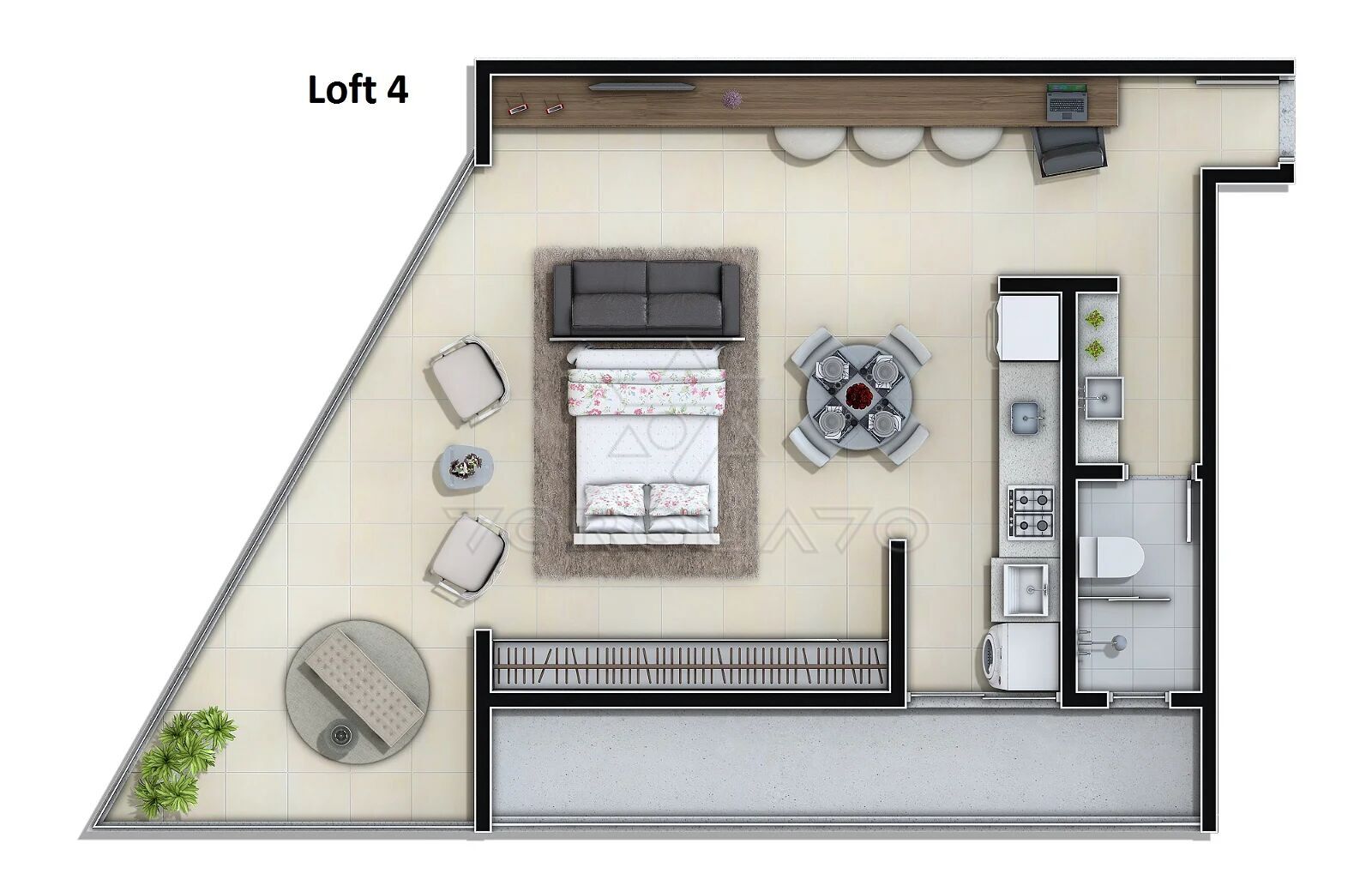 Apartamento à venda com 1 quarto, 45m² - Foto 29