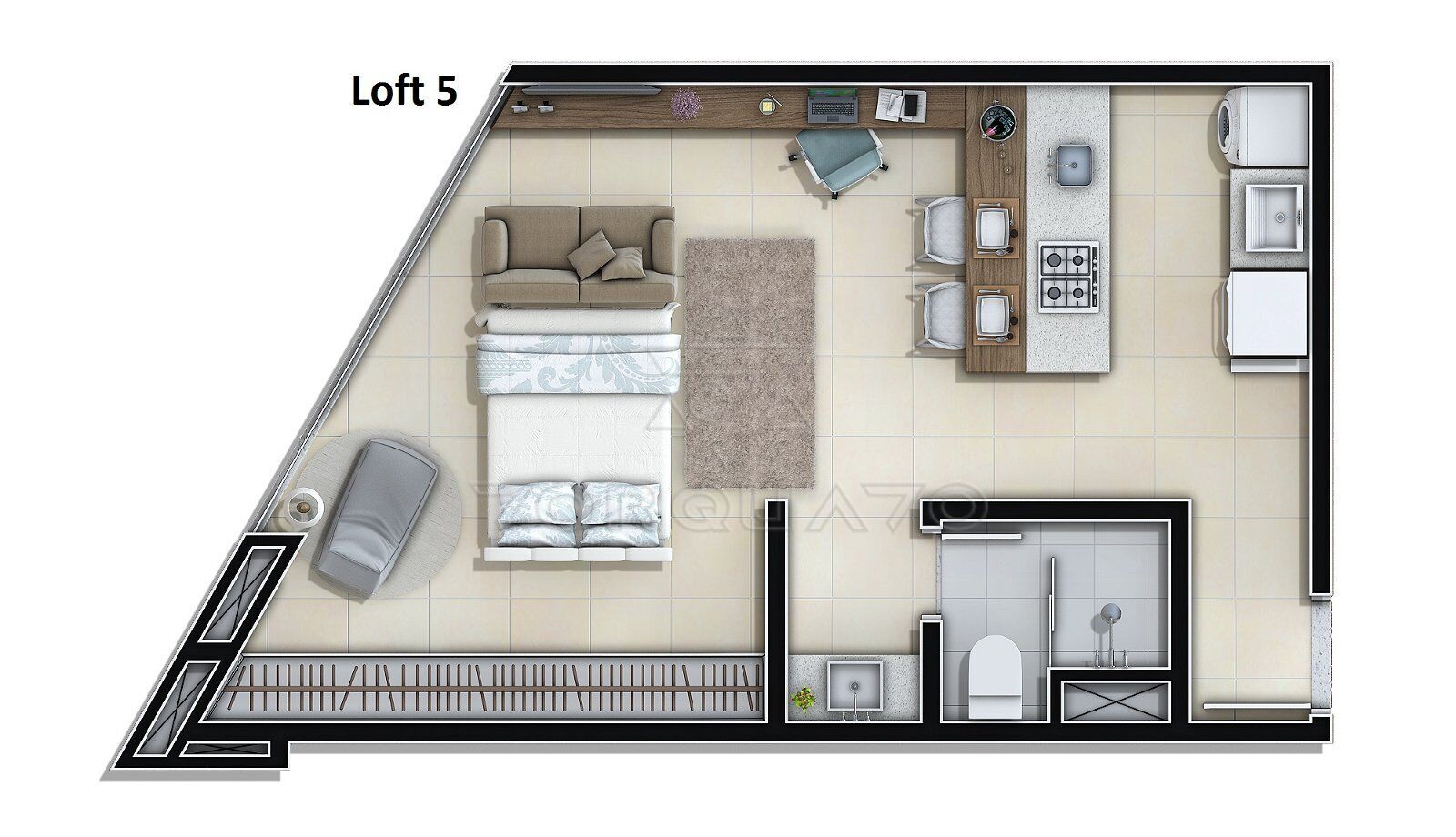 Apartamento à venda com 1 quarto, 45m² - Foto 30