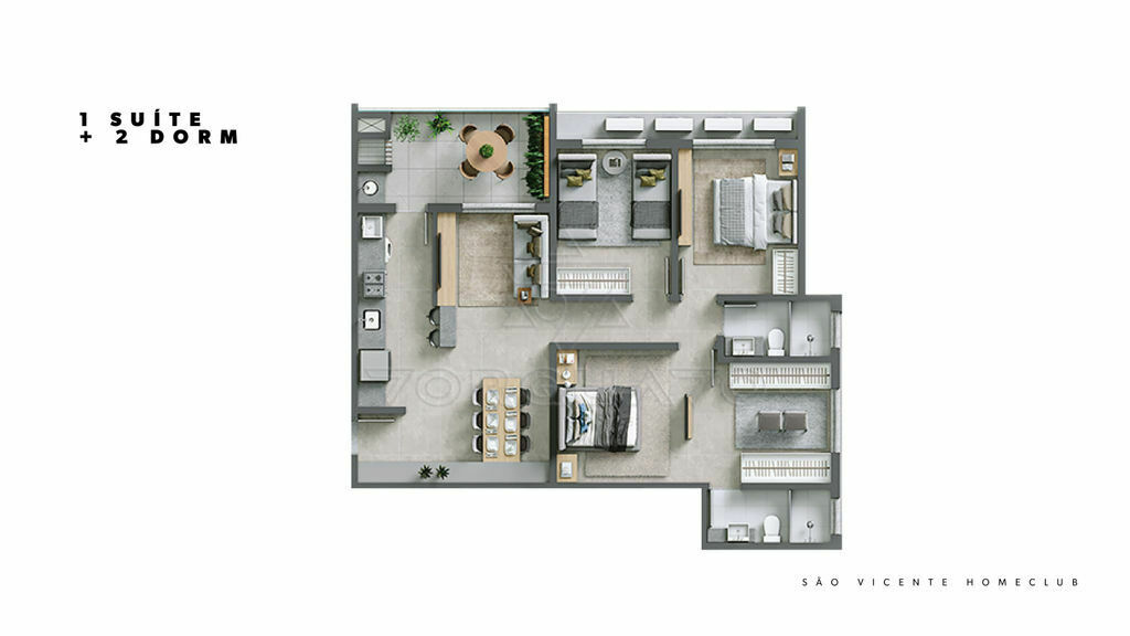 Apartamento à venda com 2 quartos, 58m² - Foto 24