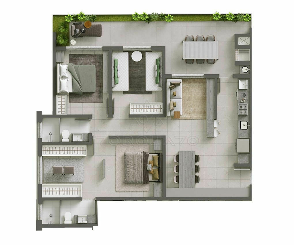 Apartamento à venda com 2 quartos, 58m² - Foto 21