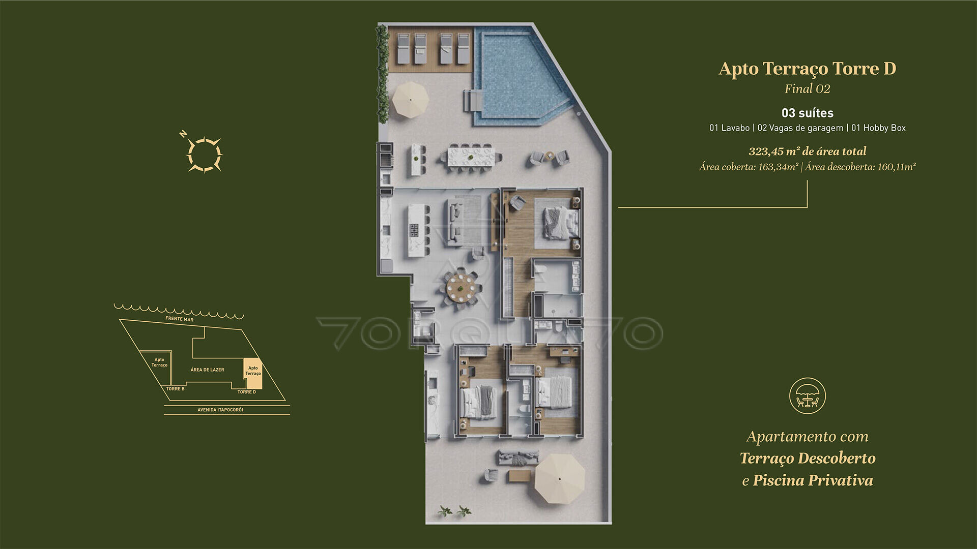 Apartamento à venda com 4 quartos, 175m² - Foto 25