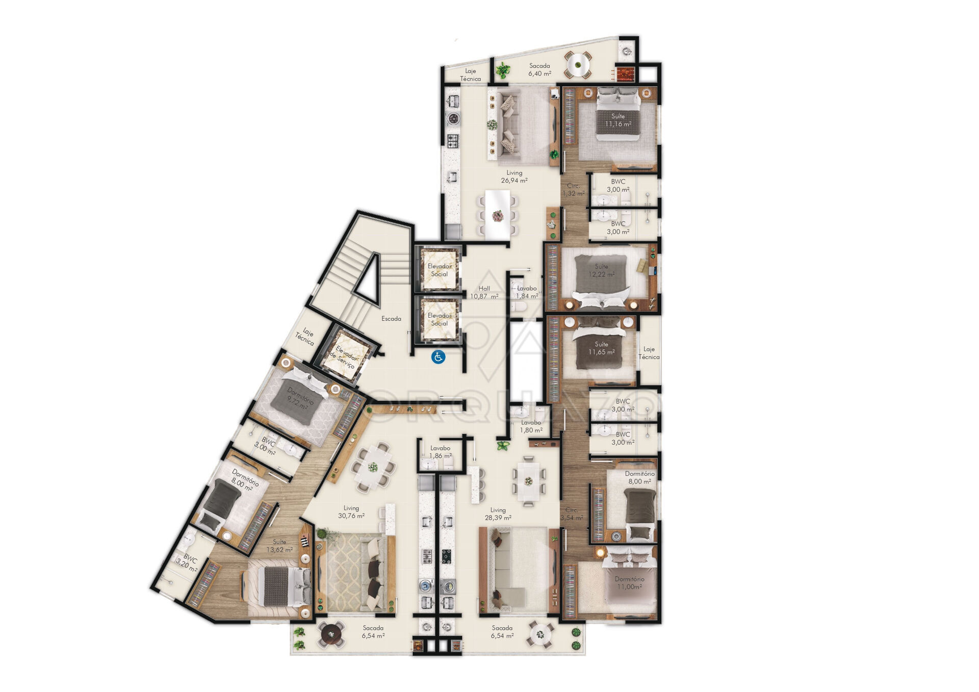 Apartamento à venda com 3 quartos, 92m² - Foto 22