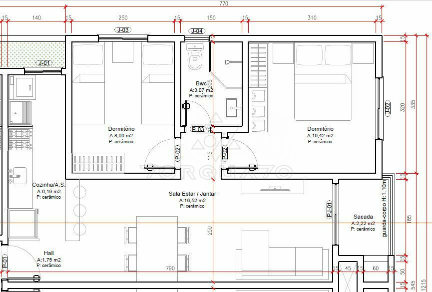 Apartamento à venda com 2 quartos, 55m² - Foto 18