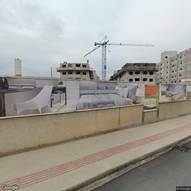 Imagem estática do "Street View" da localização
