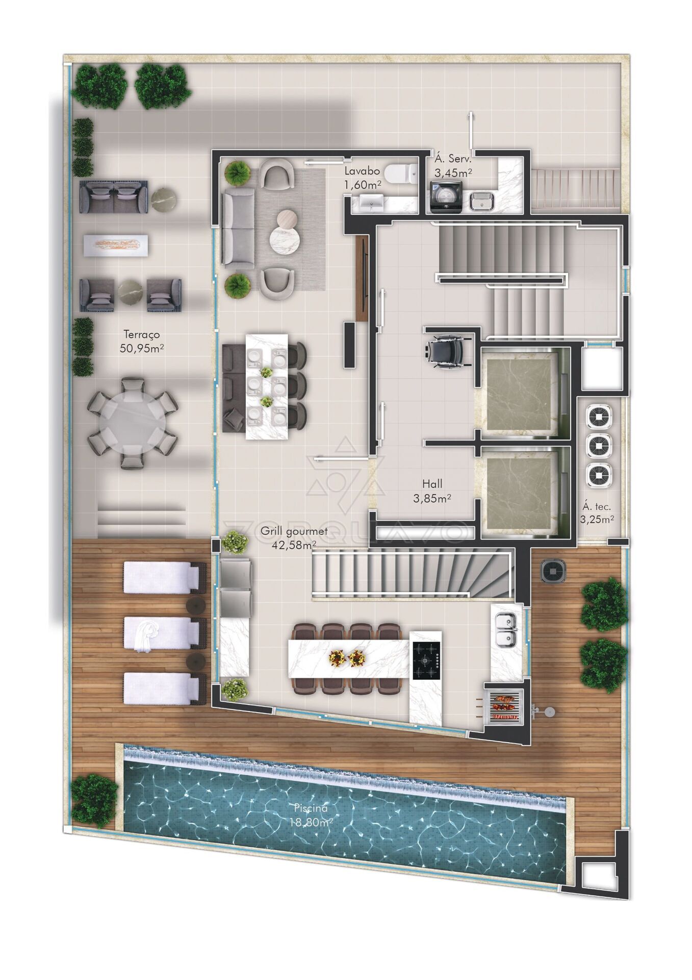 Apartamento à venda com 3 quartos, 165m² - Foto 16