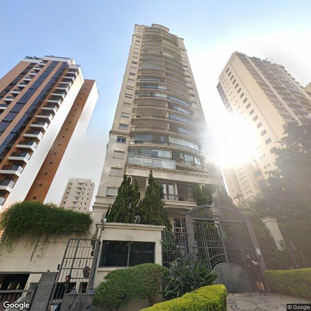 Imagem estática do "Street View" da localização