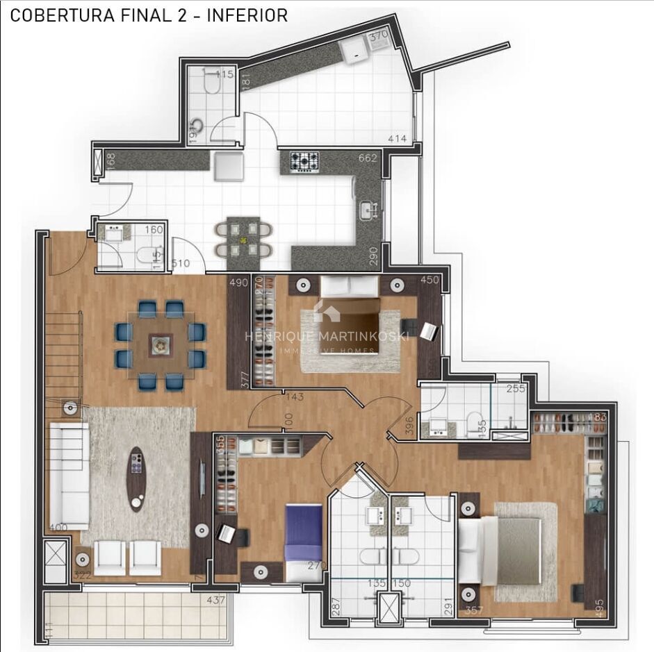 Cobertura à venda com 3 quartos, 291m² - Foto 43