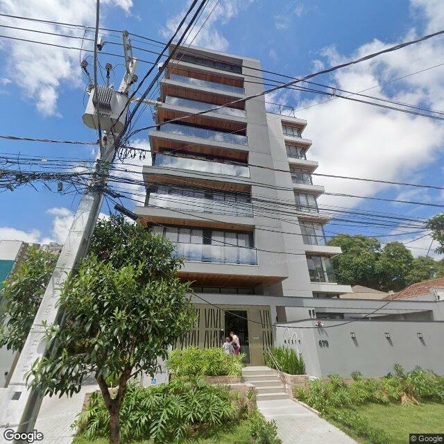 Imagem estática do "Street View" da localização