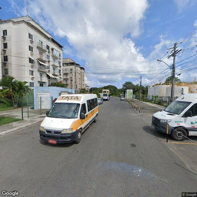 Imagem estática do "Street View" da localização