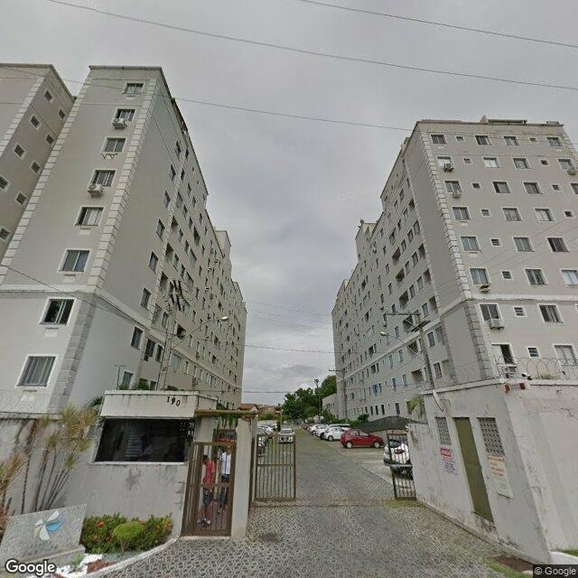 Imagem estática do "Street View" da localização