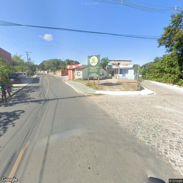 Imagem estática do "Street View" da localização