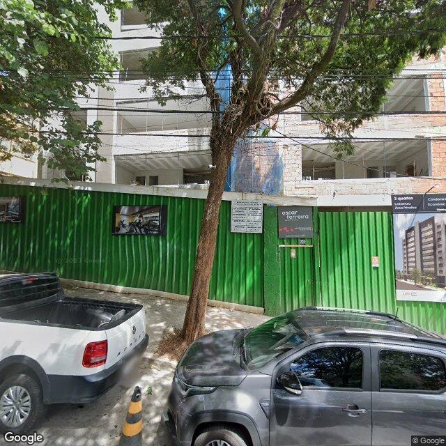 Imagem estática do "Street View" da localização