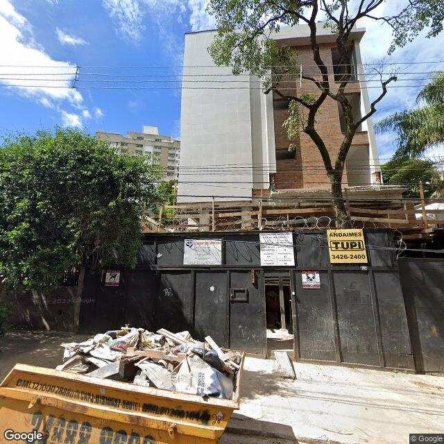 Imagem estática do "Street View" da localização