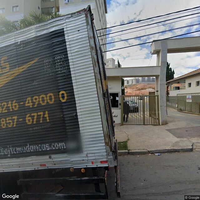 Imagem estática do "Street View" da localização