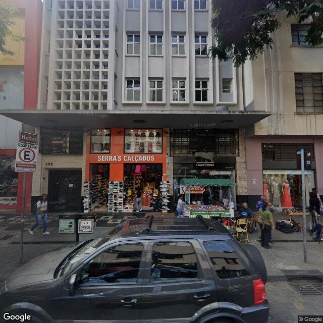 Imagem estática do "Street View" da localização