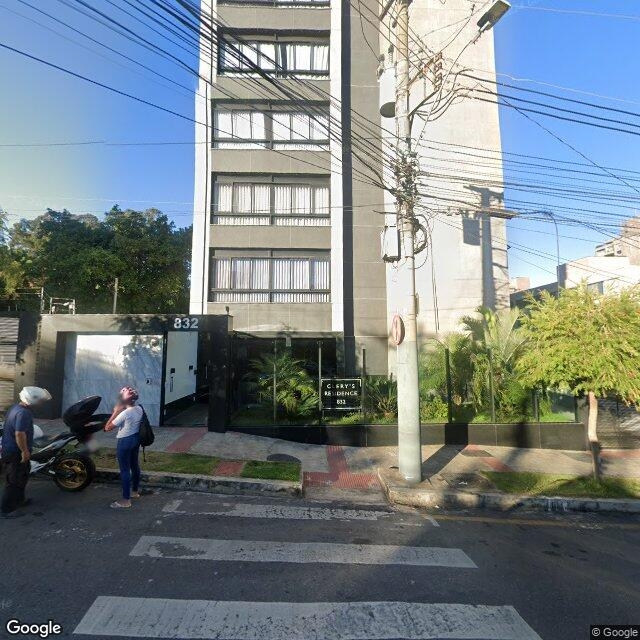 Imagem estática do "Street View" da localização