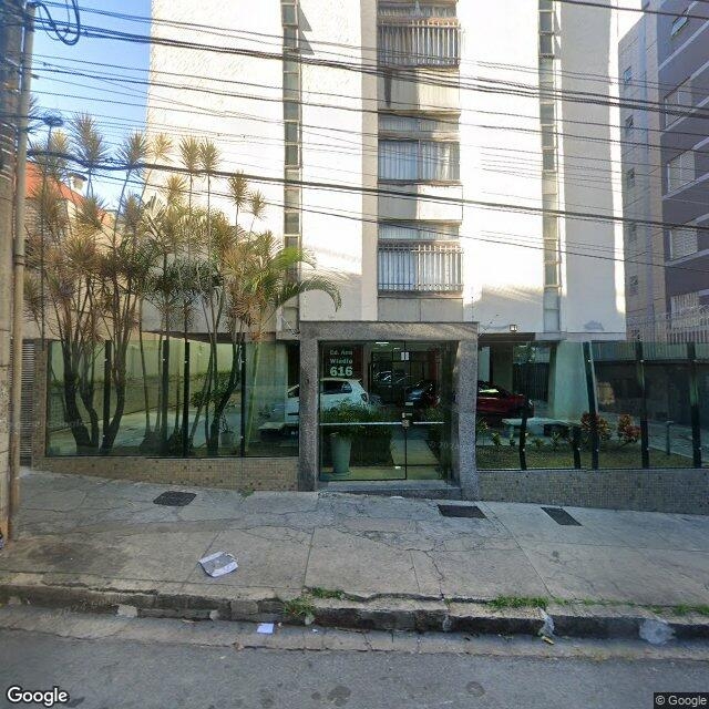 Imagem estática do "Street View" da localização